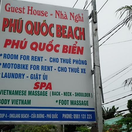Phu Quoc Beach Guesthouse Exterior foto